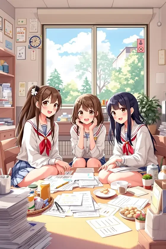 迷糊日常部 封面